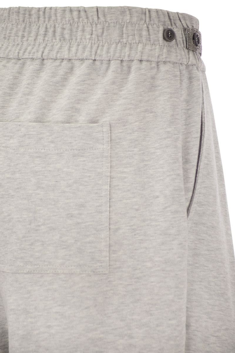 Cotton fleece trousers - VOGUERINI