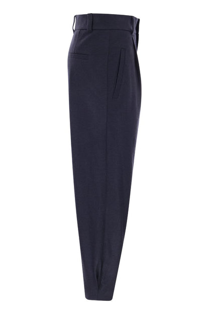 Pure cashmere trousers - VOGUERINI