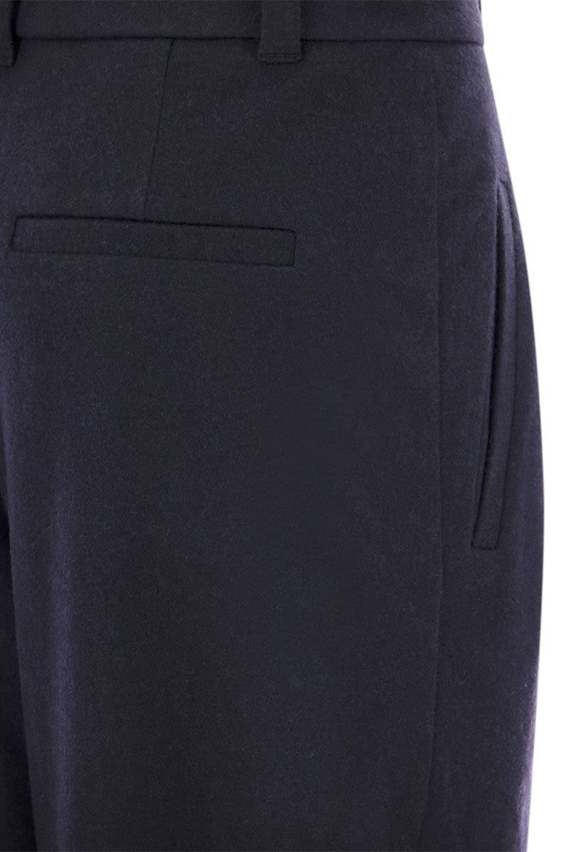 Pure cashmere trousers - VOGUERINI