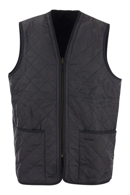 POLARQUILT - Quilted gilet with zip - VOGUERINI