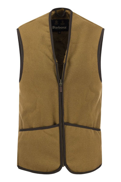 Warm Pile Waistcoat/Zip-In Liner - VOGUERINI