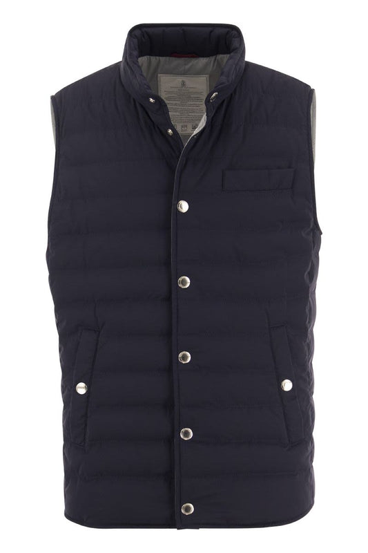 Lightweight sleeveless down jacket - VOGUERINI