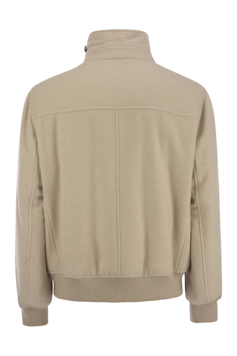 Cashmere bomber jacket - VOGUERINI