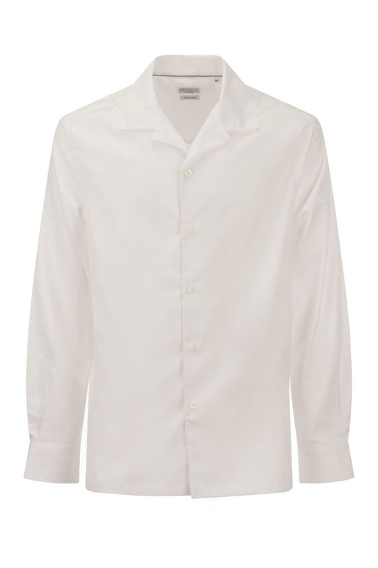 Classic easy fit cotton shirt - VOGUERINI