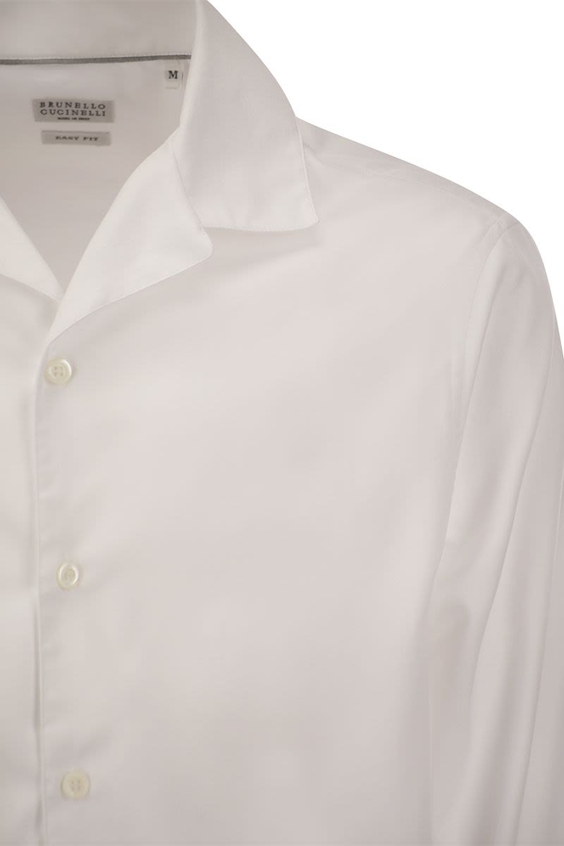 Classic easy fit cotton shirt - VOGUERINI