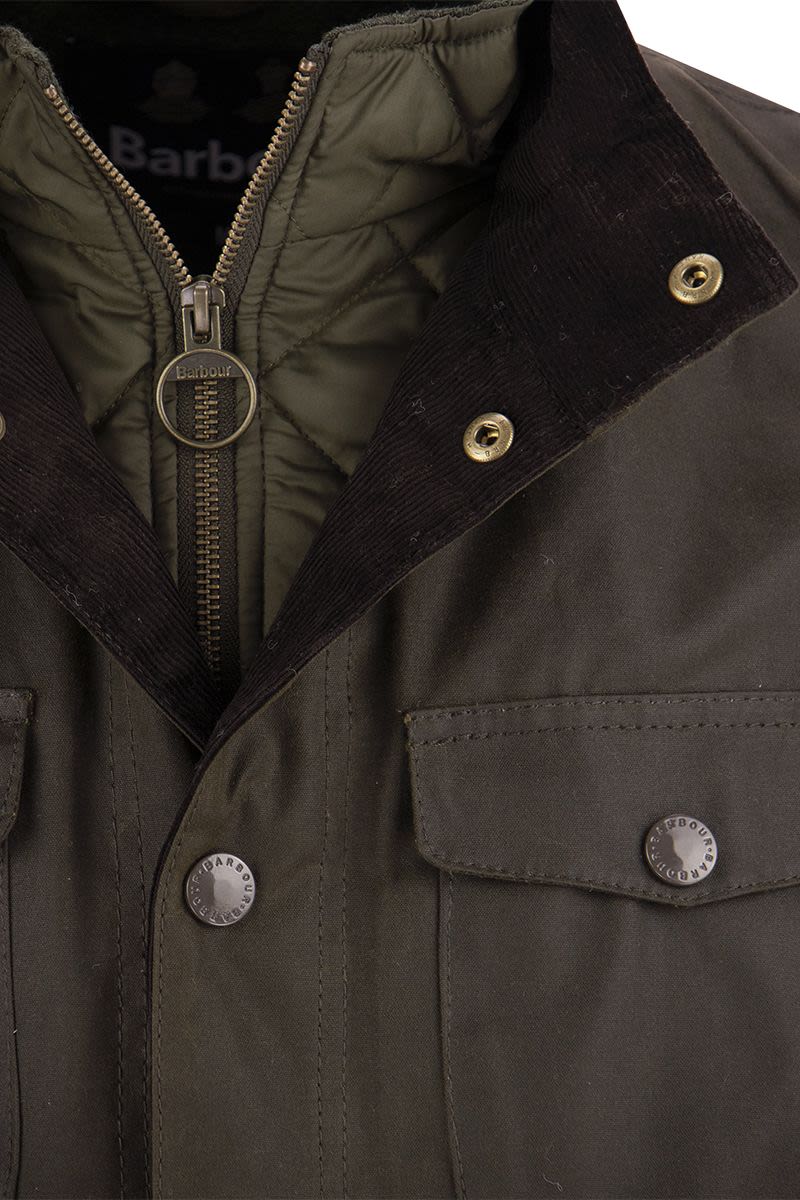 OGSTON - Waxed cotton jacket - VOGUERINI