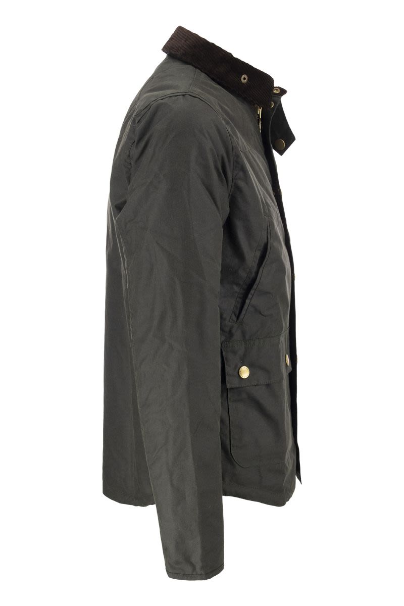 Reelin Waxed Cotton Jacket - VOGUERINI