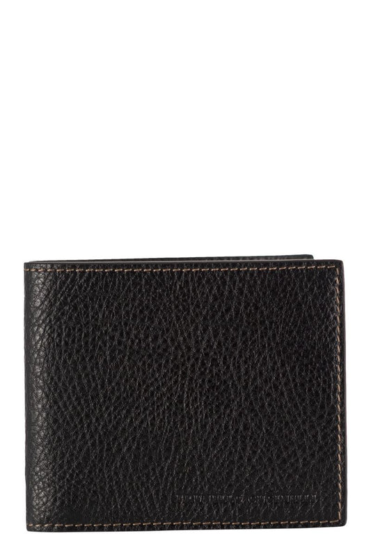 Grained leather wallet - VOGUERINI