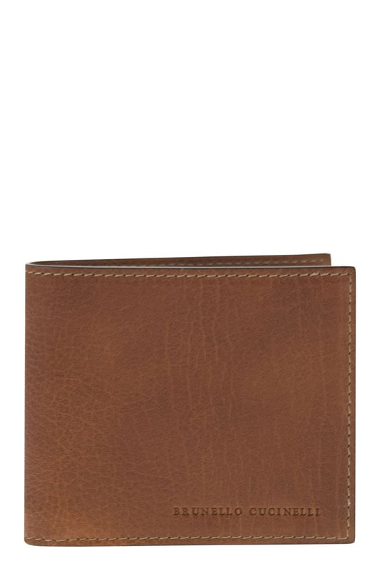 Grained leather wallet - VOGUERINI