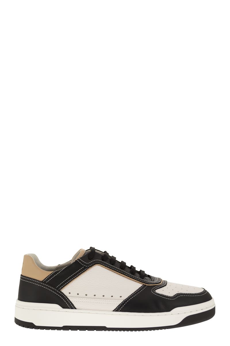 Calfskin Basket sneakers - VOGUERINI