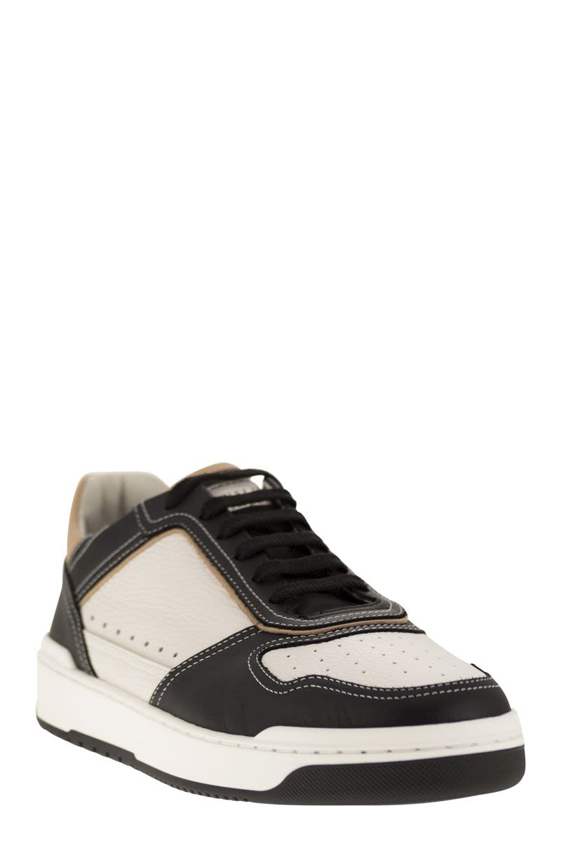 Calfskin Basket sneakers - VOGUERINI