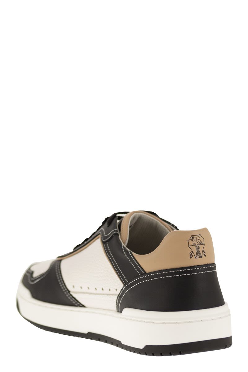 Calfskin Basket sneakers - VOGUERINI