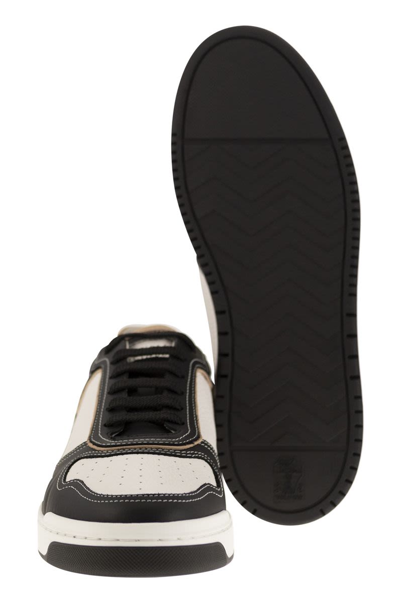 Calfskin Basket sneakers - VOGUERINI