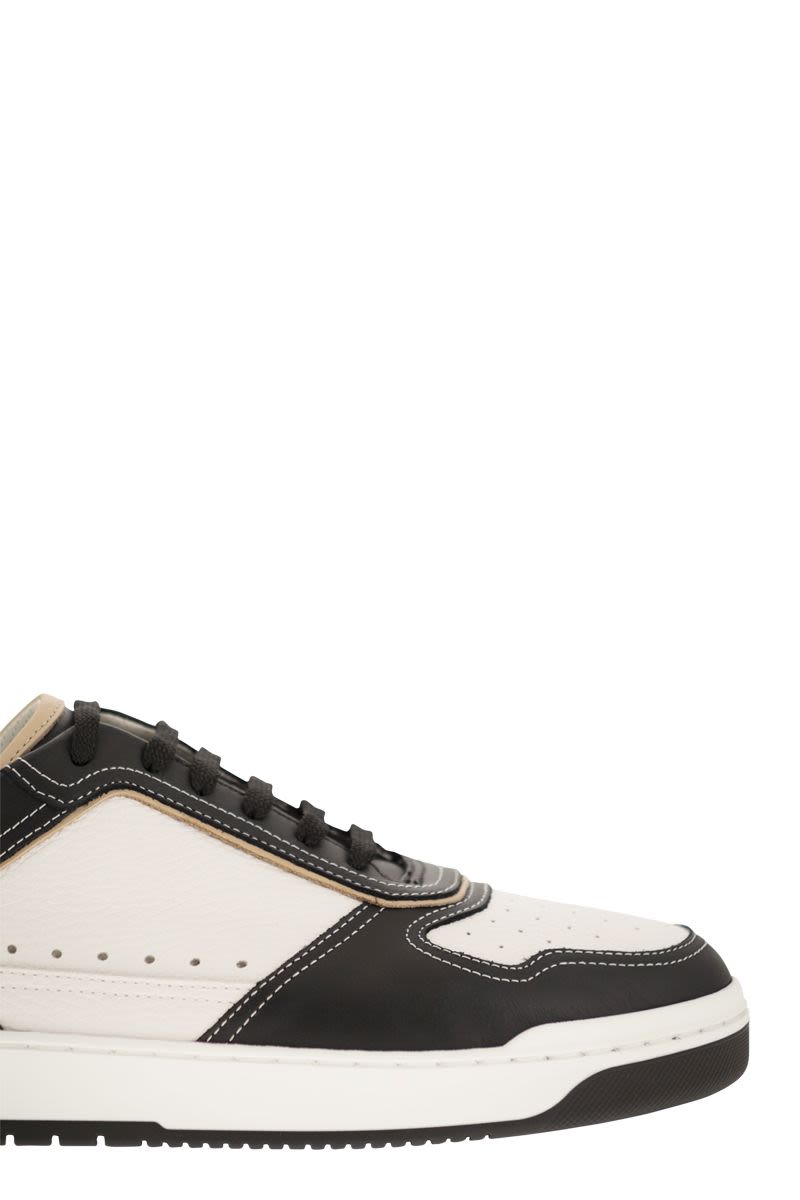 Calfskin Basket sneakers - VOGUERINI