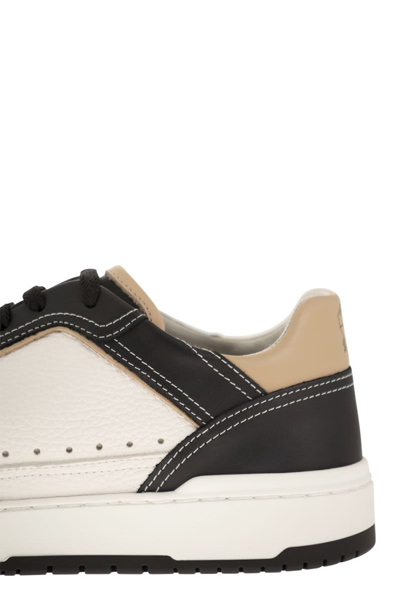 Calfskin Basket sneakers - VOGUERINI