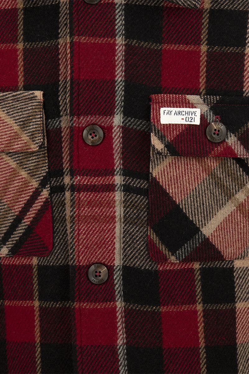 Shirt-cut check jacket - VOGUERINI