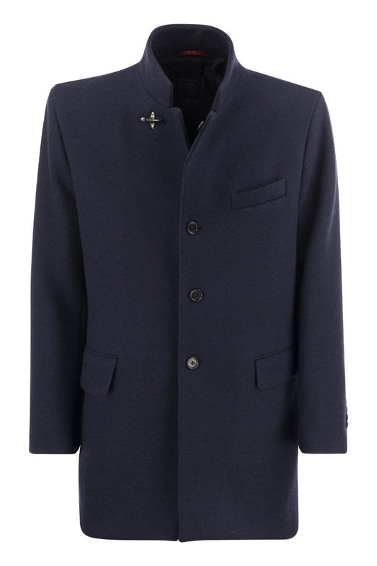 NEW DUTY - Wool-blend coat - VOGUERINI