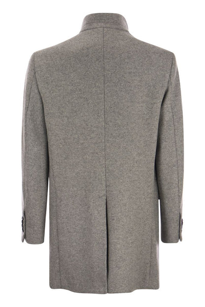 NEW DUTY - Wool-blend coat - VOGUERINI