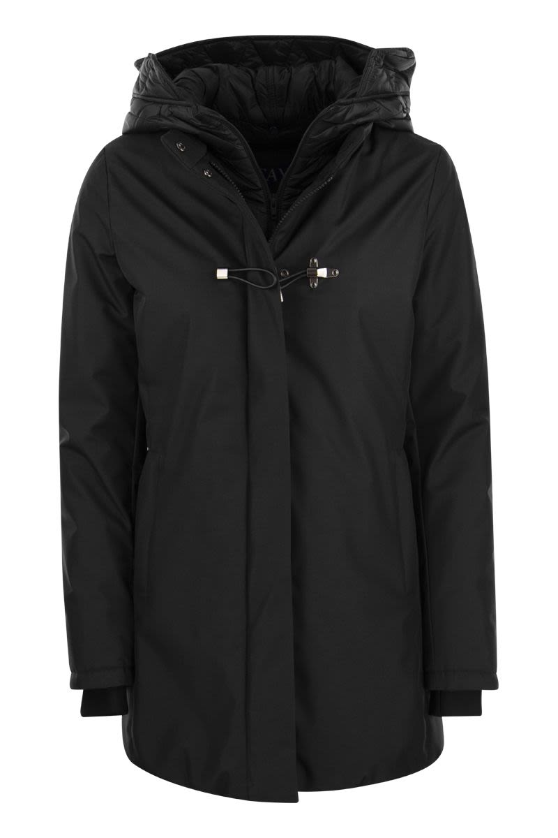 TOGGLE - double front parka - VOGUERINI