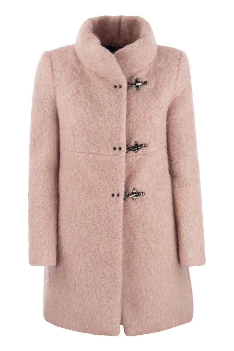 ROMANTIC - Wool, mohair and alpaca blend coat - VOGUERINI