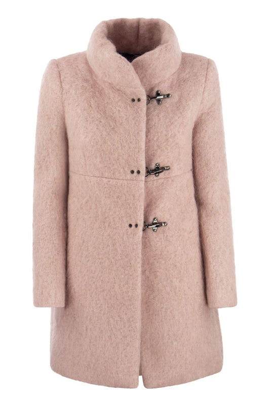 ROMANTIC - Wool, mohair and alpaca blend coat - VOGUERINI