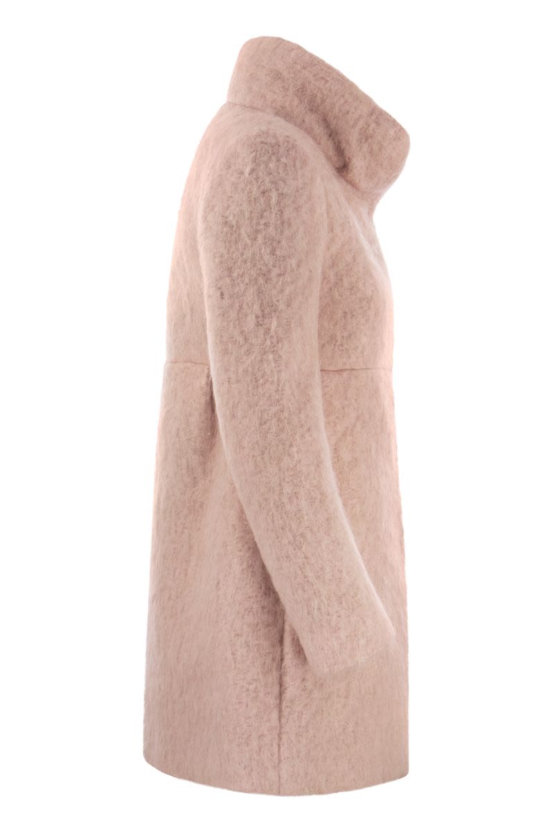 ROMANTIC - Wool, mohair and alpaca blend coat - VOGUERINI