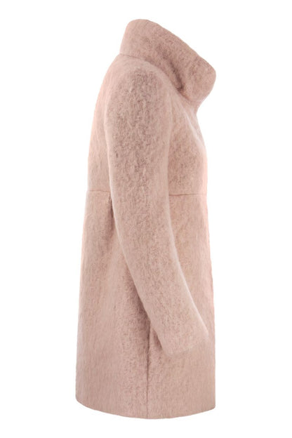 ROMANTIC - Wool, mohair and alpaca blend coat - VOGUERINI