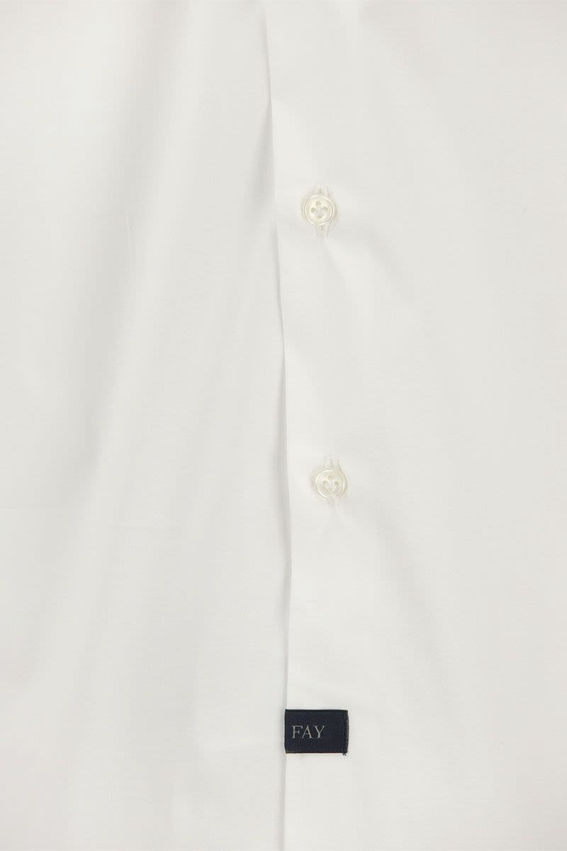 Stretch French Collar Shirt - VOGUERINI