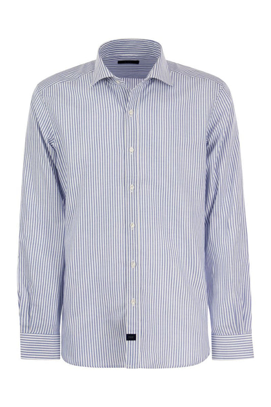 Shirt with French collar - VOGUERINI