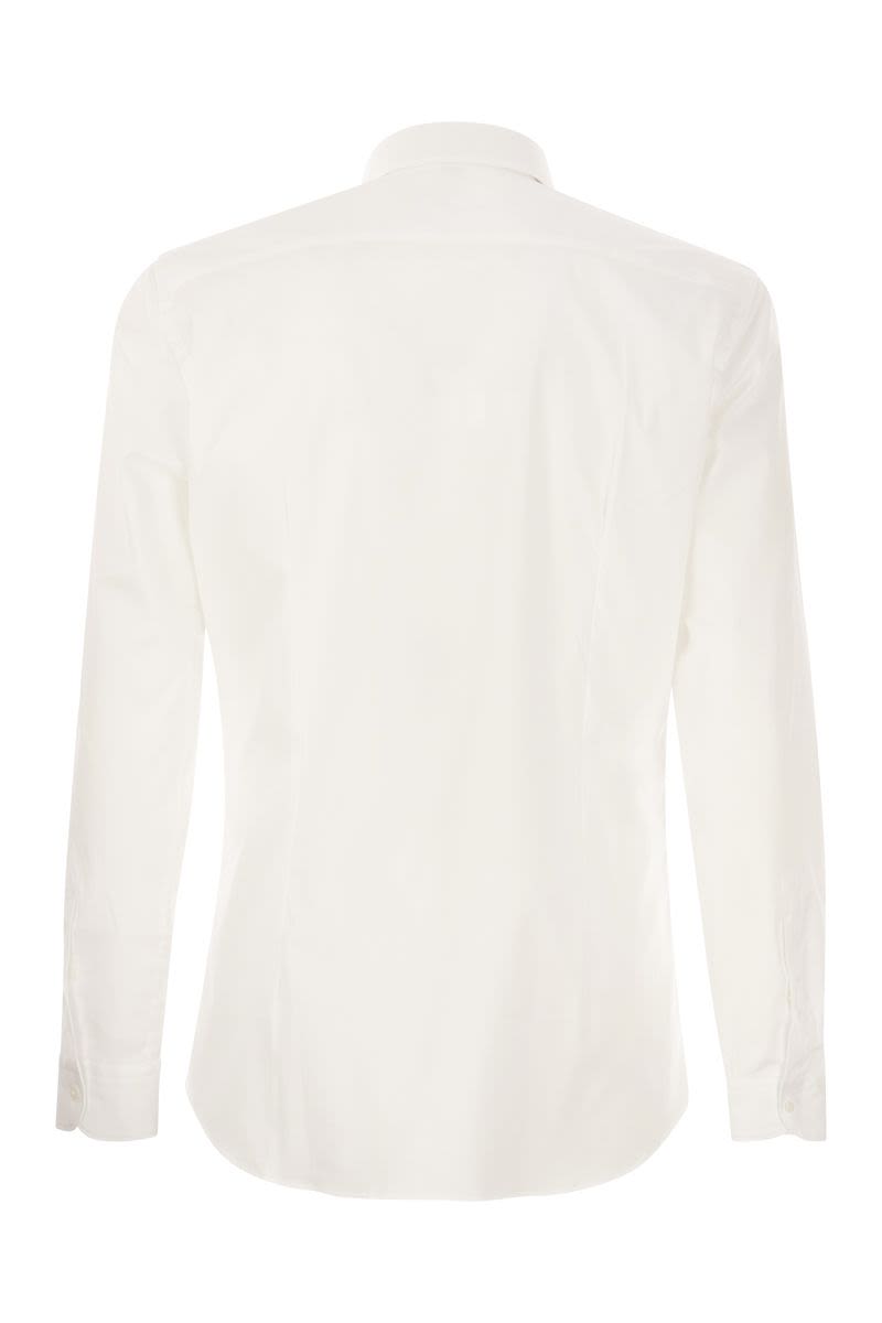 Stretch French Collar Shirt - VOGUERINI