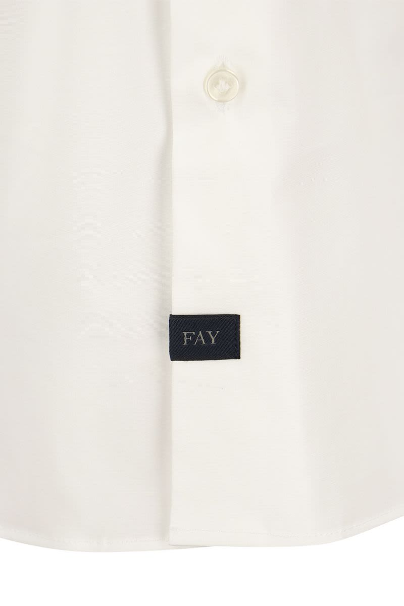 Stretch French Collar Shirt - VOGUERINI