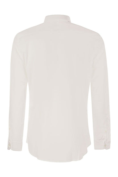 Stretch French collar shirt - VOGUERINI