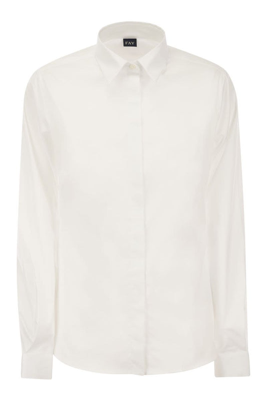 Italian Neck Shirt - VOGUERINI