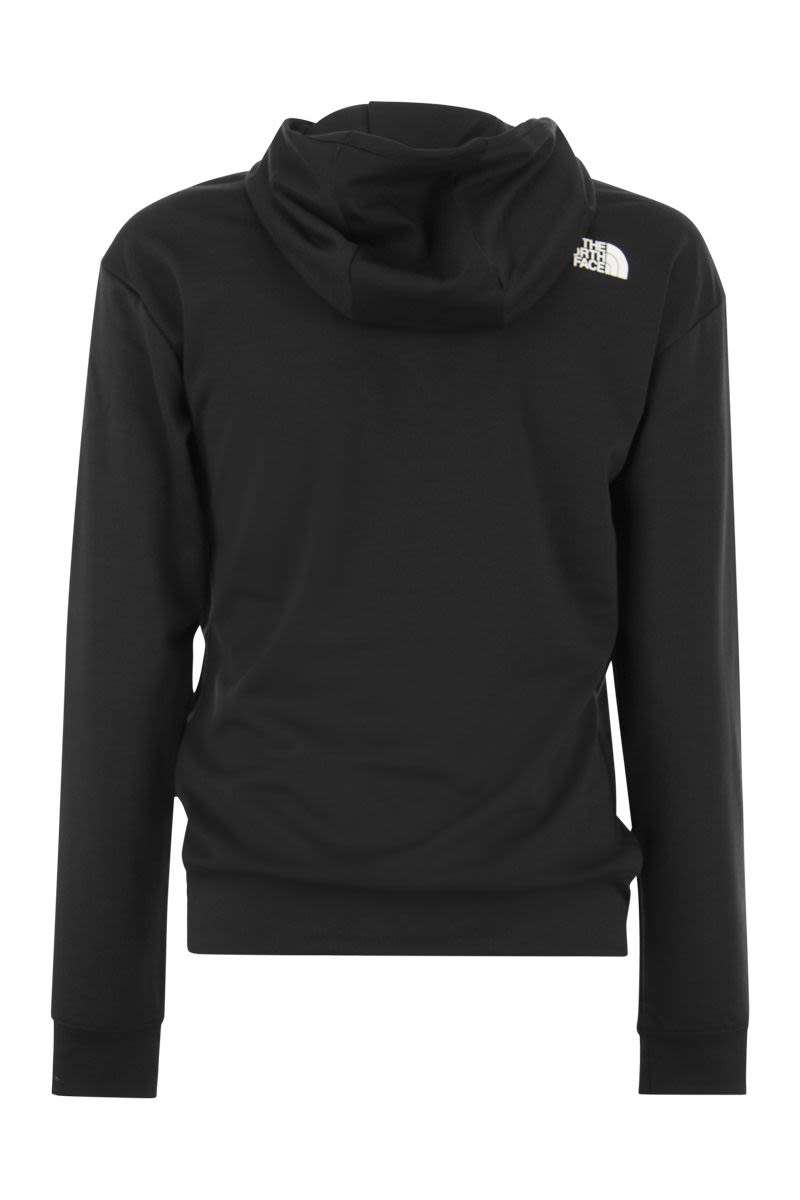 SPACER AIR - Sweatshirt with logo and hood - VOGUERINI