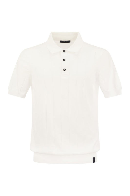 Knitted Polo Shirt - VOGUERINI