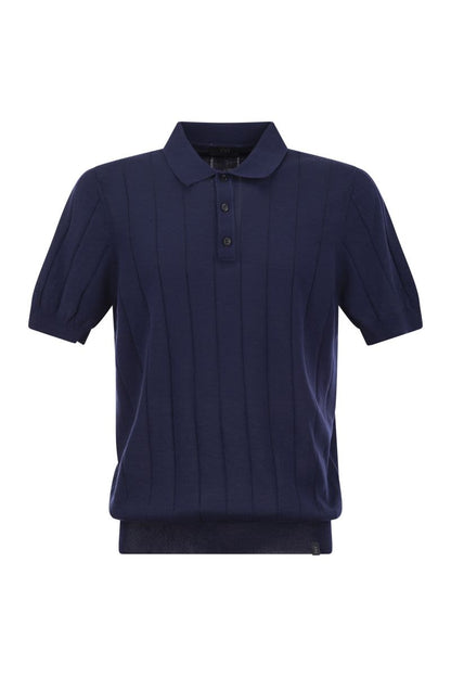 Knitted Polo Shirt - VOGUERINI