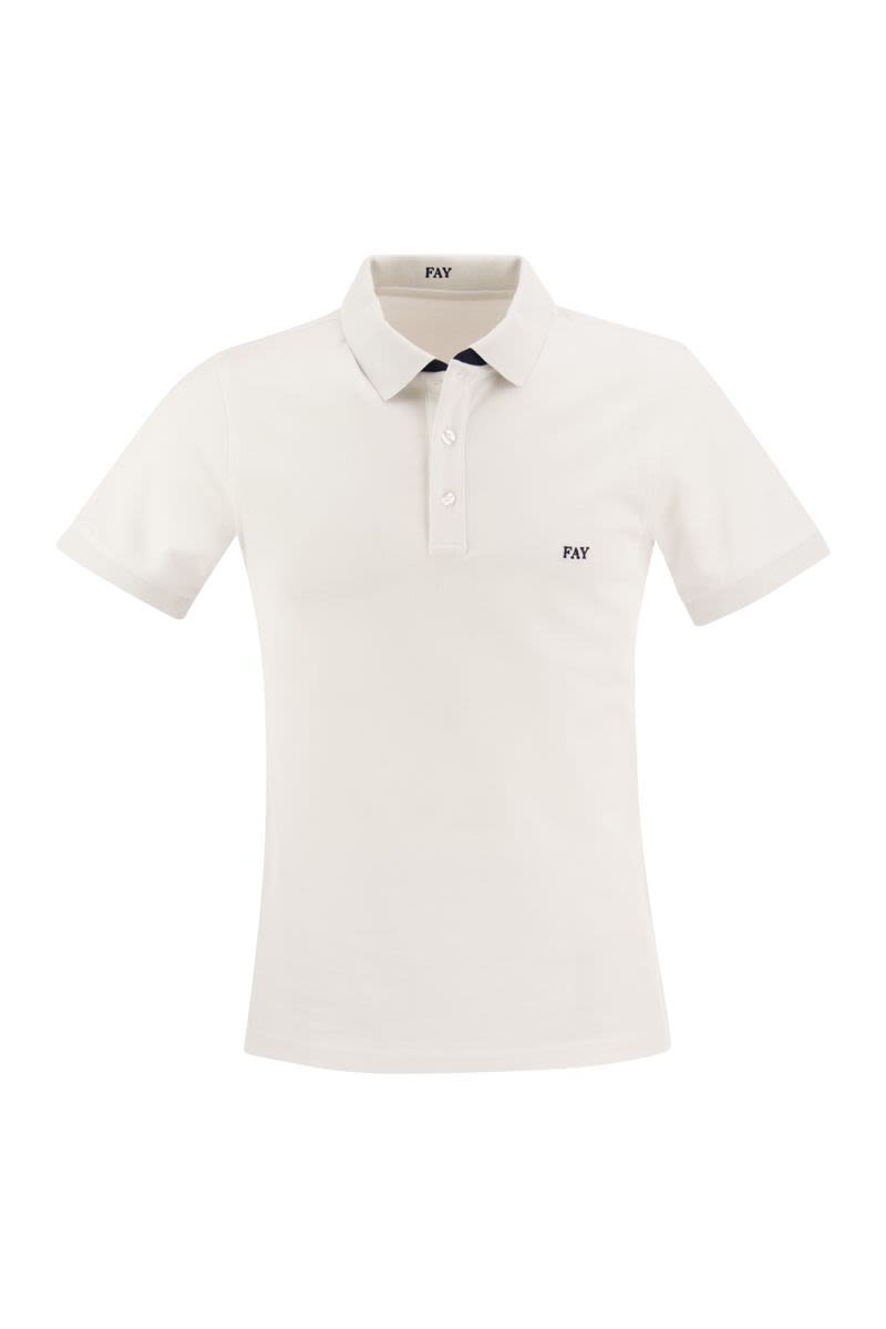 Stretch polo shirt - VOGUERINI