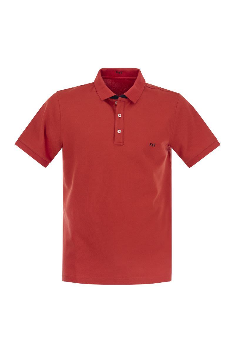 Stretch polo shirt - VOGUERINI