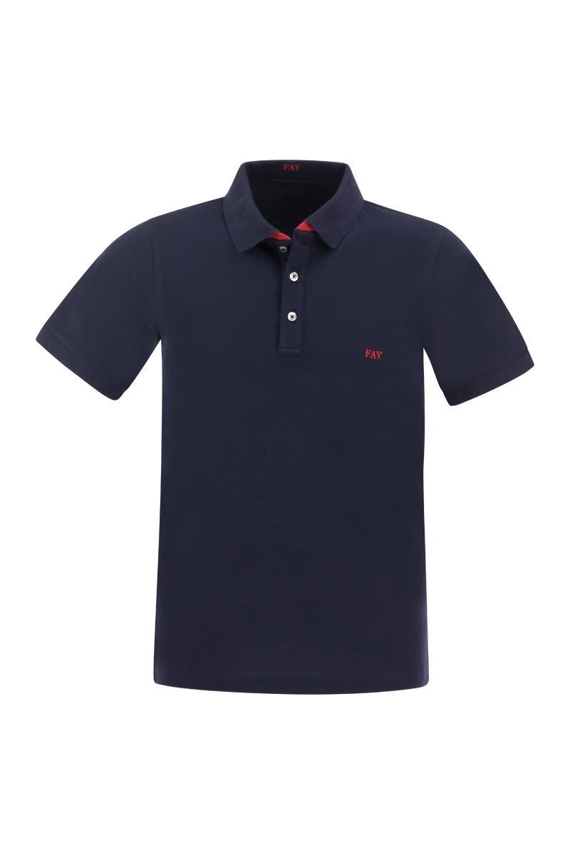 Stretch polo shirt - VOGUERINI