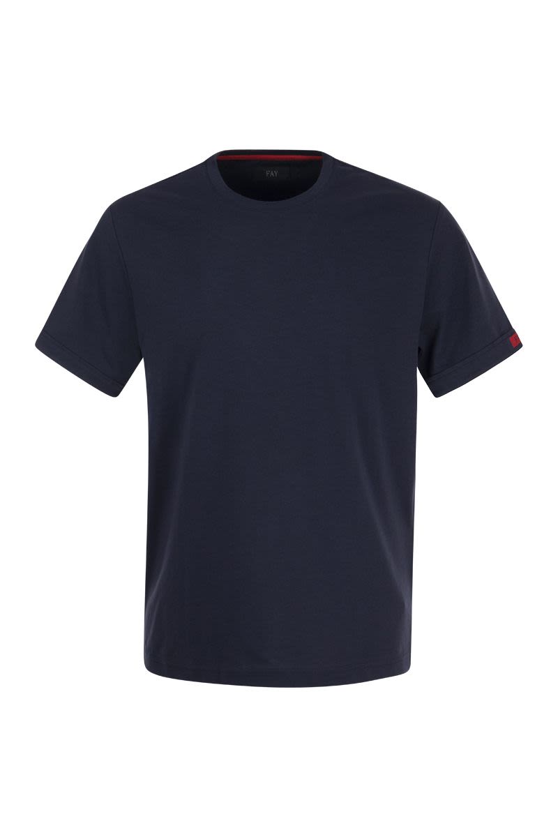 Short-sleeved crew-neck T-shirt - VOGUERINI