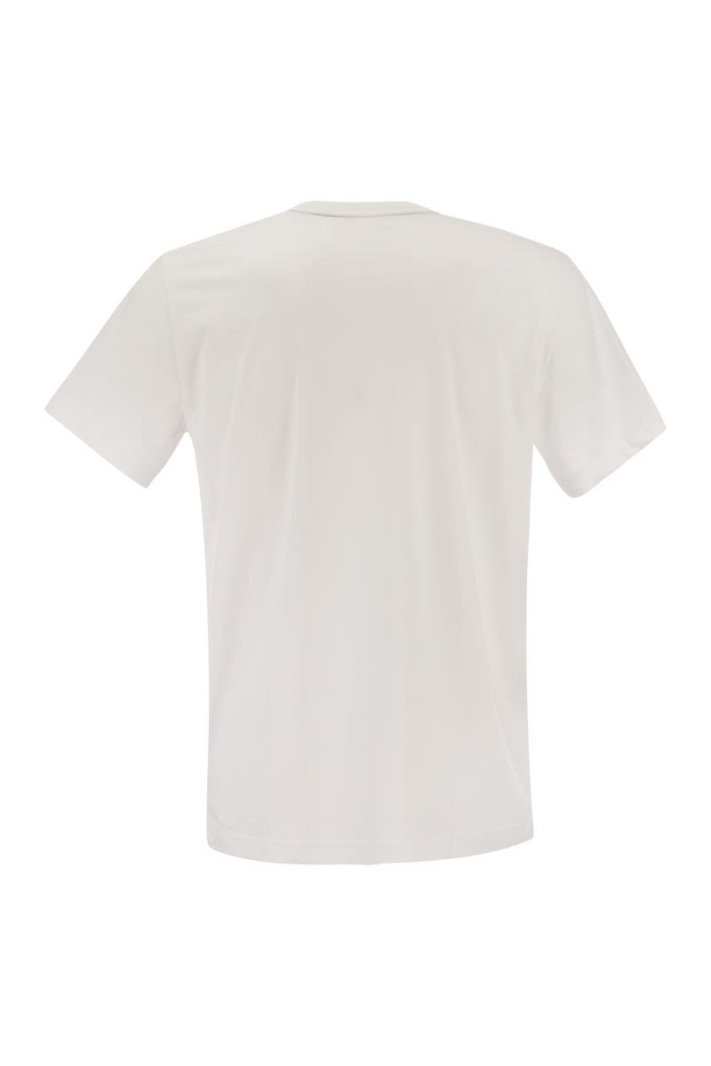 Cotton T-shirt with pocket - VOGUERINI