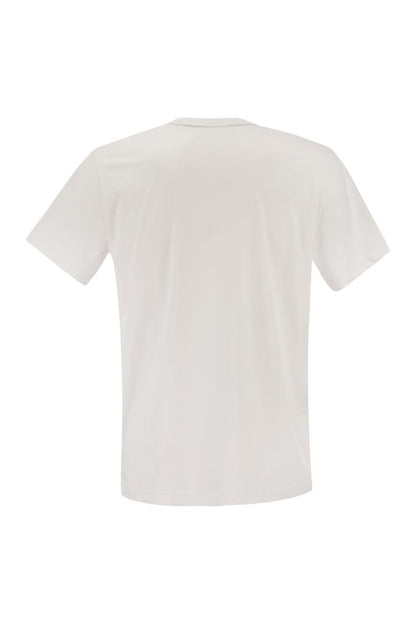 Cotton T-shirt with pocket - VOGUERINI