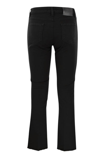 5-pocket trousers in stretch cotton. - VOGUERINI