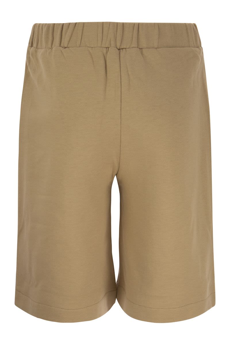 Sweatshirt Bermuda Shorts - VOGUERINI