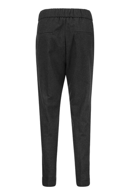 Wool-blend jogger trousers - VOGUERINI