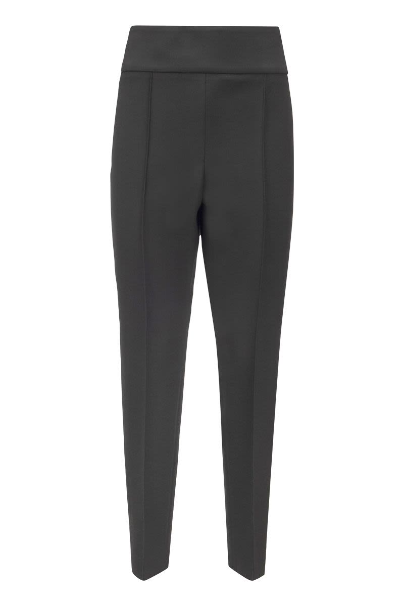 Stretch Slim-Fit Trousers - VOGUERINI