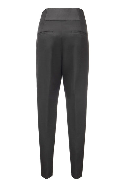 Stretch Slim-Fit Trousers - VOGUERINI