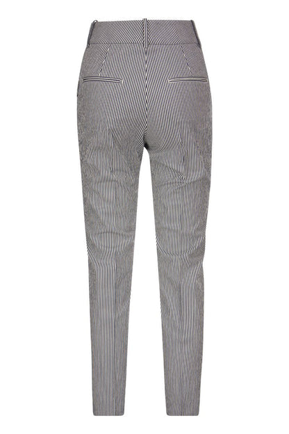 Techno trousers in Pinstripe Stretch Cotton - VOGUERINI