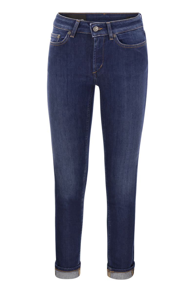 MONROE - Five-pocket skinny fit jeans - VOGUERINI