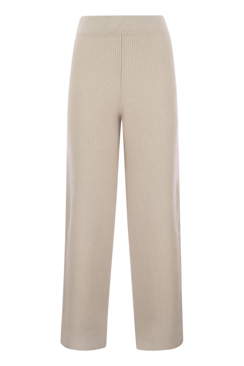 Loose knit trousers - VOGUERINI